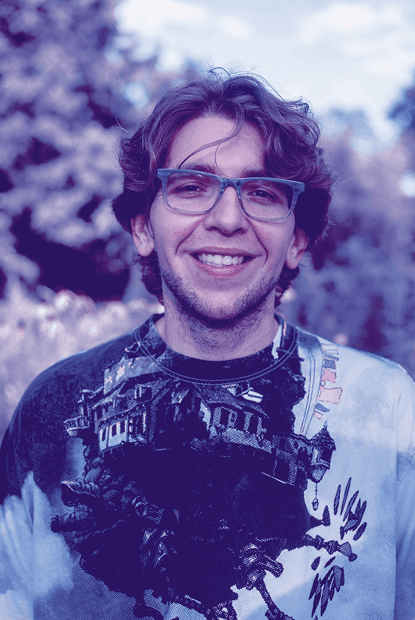 Portrait of artist Christopher LaRose